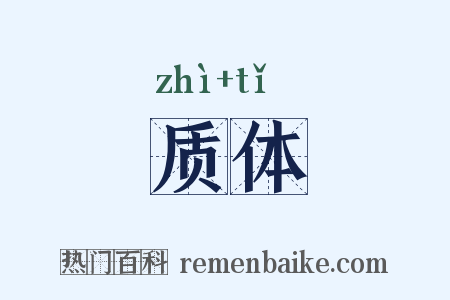 质体是什么意思的图片